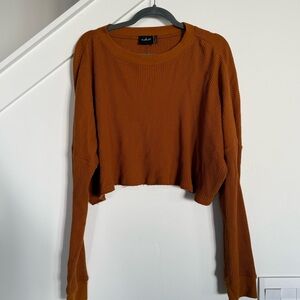 Urban Outfitters Waffle Crop Top